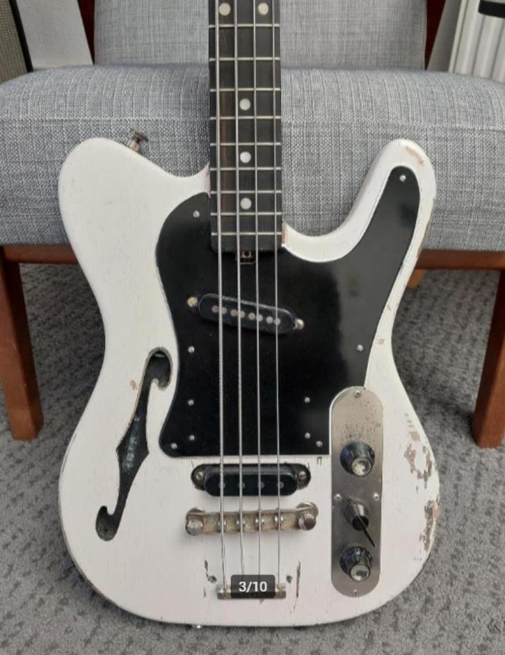 Basgitaar 4 snaren, Muziek en Instrumenten, Snaarinstrumenten | Gitaren | Bas, Gebruikt, Elektrisch, Ophalen