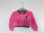 Vest, bolero roze teddy / Style Karlijn maat 86 / Kisses Z8, Z8, Ophalen of Verzenden, Zo goed als nieuw, Truitje of Vestje