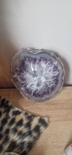 Grote Agaat Amethist Schijf, Ophalen of Verzenden, Overige typen