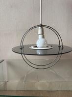 Vintage Space Age Plafondlamp, Ophalen of Verzenden, Gebruikt, Glas, Minder dan 50 cm