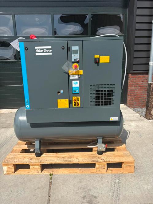 Atlas copco schroefcompressor, Doe-het-zelf en Verbouw, Compressors, Nieuw, 10 bar of meer, 100 liter of meer, 400 tot 800 liter/min