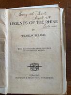 Boek: legends of the Rhine.- Ruland, Antiek en Kunst, Ophalen, Ruland