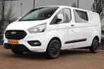 Ford Transit Custom 2.0 TDCI 130PK L2H1 6-PERS. DC | TREKHAA, Te koop, Geïmporteerd, 6 stoelen, Gebruikt