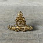Royal Canadian Artillery cap badge, Ophalen of Verzenden, Engeland, Embleem of Badge