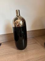 Hoge zwarte vaas, Ophalen of Verzenden, Zo goed als nieuw, Zwart, Minder dan 50 cm