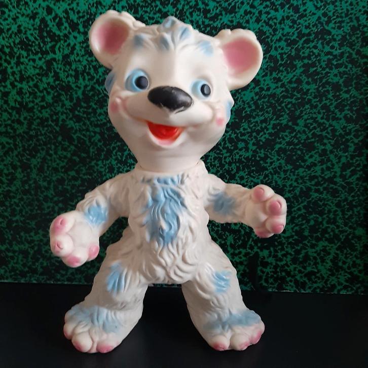 grote beer pieppop made in Italy gemerkt olifant, Antiek en Kunst, Antiek | Speelgoed, Ophalen