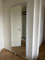 Spiegel - Ikea Hovet - aluminium - 78 x 196, Huis en Inrichting, Woonaccessoires | Spiegels, Ophalen, Zo goed als nieuw, Rechthoekig
