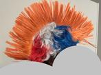 Stoere koningsdag pruik hanenkam, Overige maten, Zo goed als nieuw, Accessoires, Oranje of Koningsdag