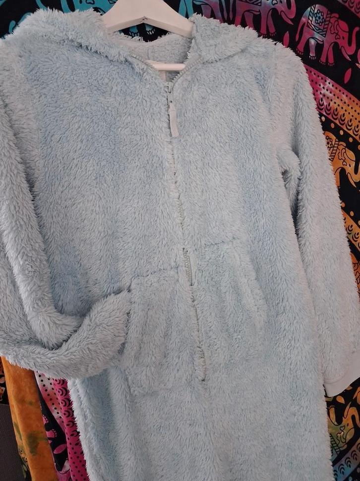 Zacht Huispak XS (13-14 jaar) Lichtblauw, Kleding | Dames, Huispakken, Ophalen of Verzenden