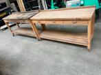 Verrijdbare Houten Werkbanken, Ophalen, Gebruikt, 170 cm of meer