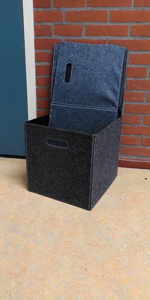 IKEA vilten vakken voor KALLAX kast, Huis en Inrichting, Woonaccessoires | Overige, Gebruikt, Ophalen