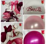 Barbie ballonset ballonnen 12 stuks, Ophalen of Verzenden, Nieuw, Versiering, Verjaardag