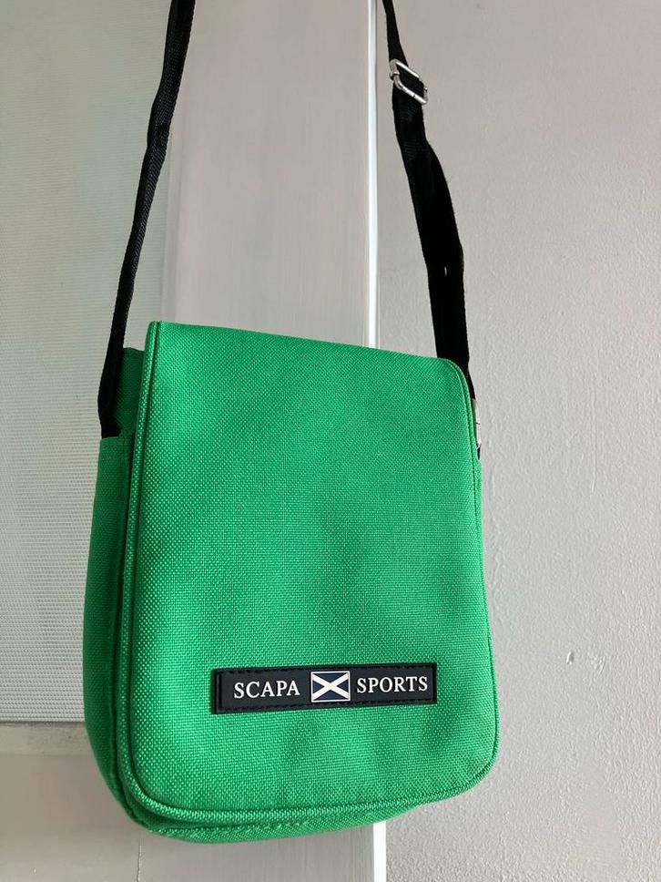 Groene Scapa Sports Schoudertas, Sieraden, Tassen en Uiterlijk, Tassen | Schoudertassen, Gebruikt, Overige merken, Groen, Ophalen of Verzenden