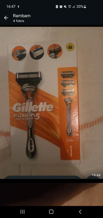 Gillette Fusion5 Sport - 10 stuks, halve prijs! beschikbaar voor biedingen