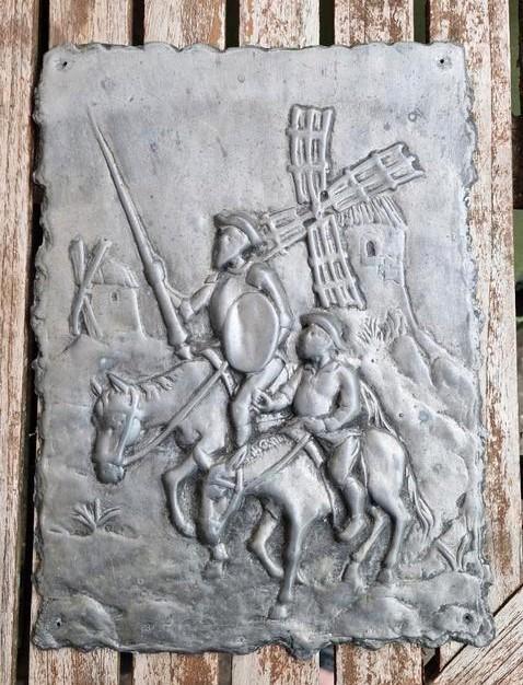 Mooie wanddecoratie  Don quichote en zijn helper, Huis en Inrichting, Woonaccessoires | Wanddecoraties, Ophalen of Verzenden