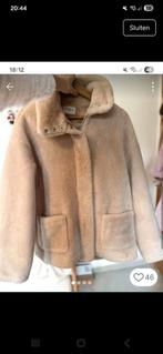 Frnch faux fur jas, Frnch, Ophalen of Verzenden, Zo goed als nieuw, Beige