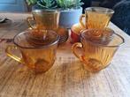 bruin servies vintage, Huis en Inrichting, Keuken | Servies, Ophalen, Gebruikt