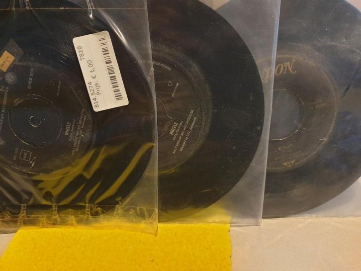 Billy Vaughn - Wheels, 3 aanwezig (x2), Cd's en Dvd's, Vinyl Singles, Pop, Ophalen of Verzenden