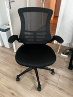 Bureaustoel zwart | Black office chair, Ophalen, Zo goed als nieuw, Zwart