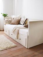 Ikea hemnes bed 200x80 cm met lade / zitbank, Ophalen, 90 cm, Eenpersoons, Hout