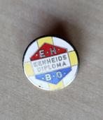 EHBO eenheidsdiploma emaille broche A, Gebruikt, Niet vindbaar, Niet vindbaar, Speldje of Pin