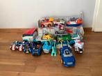 Paw patrol  paw patroller met 14 autootjes en 12 poppetjes, Kinderen en Baby's, Speelgoed | Speelgoedvoertuigen, Ophalen, Gebruikt