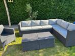 Compleet net tuinset, Tuin en Terras, Ophalen, Kunststof, Gebruikt, Loungeset