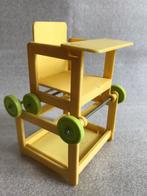 Vintage KLEINE Barbie Pop Fleur Kinderstoel 14 cm, Verzamelen, Poppen, Ophalen of Verzenden, Gebruikt, Accessoires