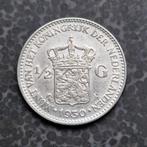 Mooie halve gulden 1930, Postzegels en Munten, Munten | Nederland, ½ gulden, Zilver, Ophalen of Verzenden, Koningin Wilhelmina
