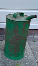 Vintage BP jerrycan  olieblik - British Petroleum, Ophalen of Verzenden, Gebruikt