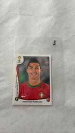 Panini sticker cristiano ronaldo 2014, Ophalen of Verzenden, Zo goed als nieuw, Sticker