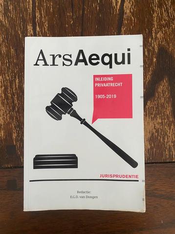 ArsAequi Jurisprudentie Inleiding Privaatrecht 1905-2019 beschikbaar voor biedingen