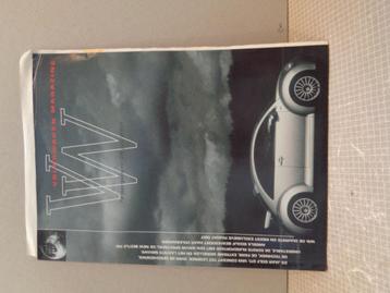 vw brochure beschikbaar voor biedingen