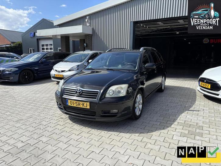 Toyota Avensis Wagon 2.2 D-4D Executive Airco Cruise Leder, Auto's, Toyota, Bedrijf, Te koop, Avensis, ABS, Airbags, Airconditioning