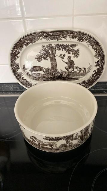 VILLEROY & BOCH wild jacht servies ANJOU🔹  SCHALEN  beschikbaar voor biedingen