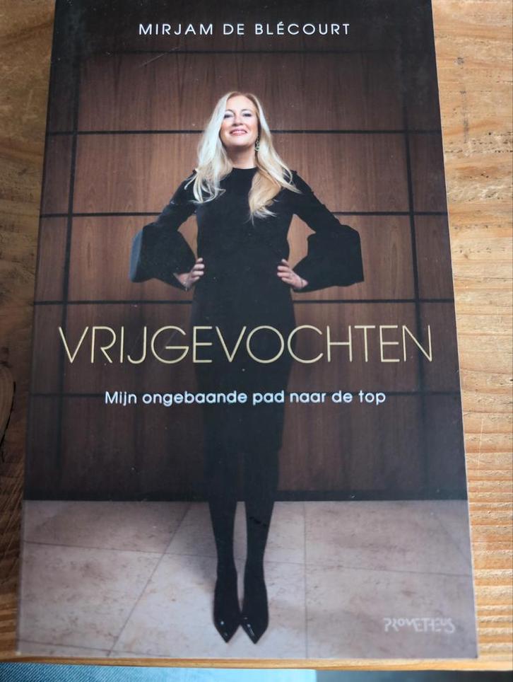 Vrijgevochten - Mirjam de Blécourt, Boeken, Biografieën, Gelezen, Overige, Ophalen of Verzenden