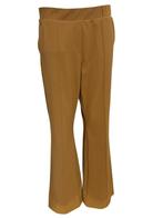 Studio Anneloes broek bonded flared XL, Studio Anneloes, Bruin, Maat 46/48 (XL) of groter, Ophalen of Verzenden
