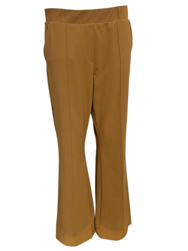 Studio Anneloes broek bonded flared XL, Kleding | Dames, Broeken en Pantalons, Zo goed als nieuw, Maat 46/48 (XL) of groter, Bruin