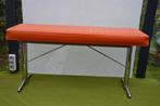 Originele hal bank jaren 70/ seventies oranje skai leer/ chr, Ophalen of Verzenden, Huis en Inrichting
