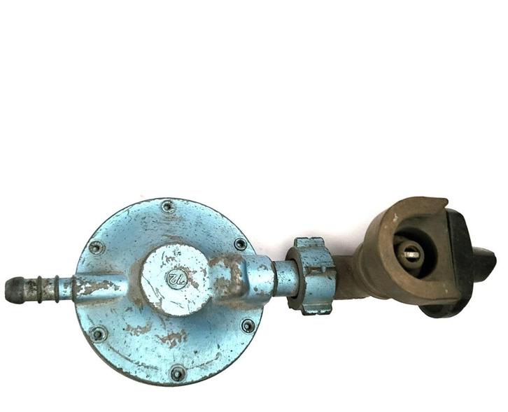 gasdrukregelaar voor butaangasflessen vintage verzamelobject, Caravans en Kamperen, Kampeeraccessoires, Gebruikt, Ophalen of Verzenden