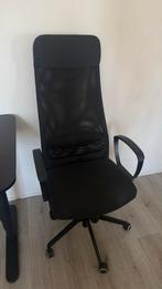 Ikea MARKUS bureaustoel - donkergrijs, Ophalen, Gebruikt, Grijs, Bureaustoel