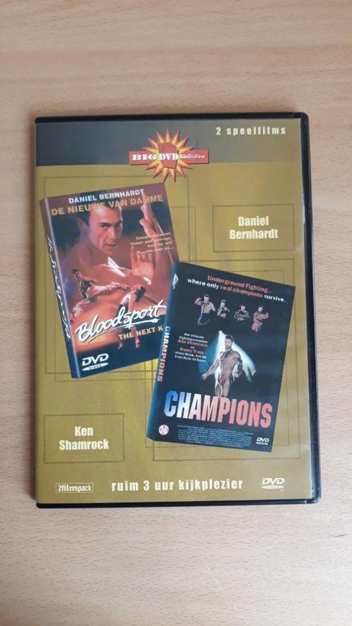 Bloodsport 2 en Champions - Daniel Bernhardt - Nieuwe dvd, Cd's en Dvd's, Dvd's | Actie, Nieuw in verpakking, Actie, Vanaf 16 jaar