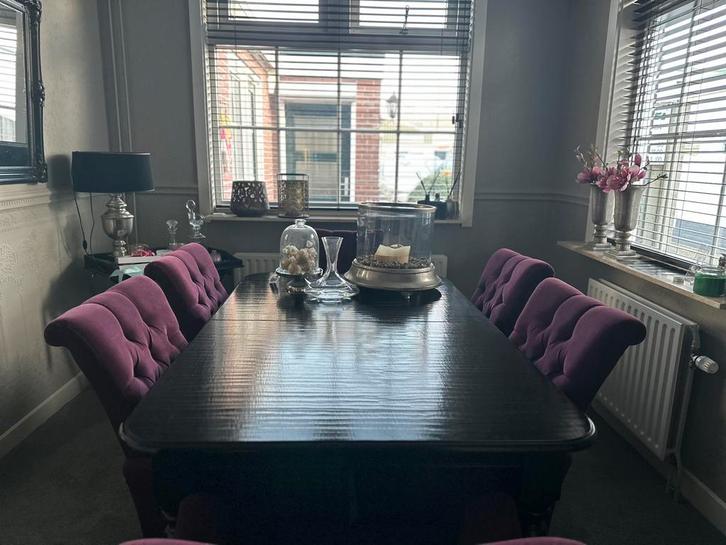 Eethoek klassiek zo goed als nieuw, Huis en Inrichting, Complete eetkamers, Zo goed als nieuw, 4 tot 6 stoelen, Ophalen of Verzenden