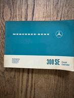 Mercedes 300SE Coupé & Cabriolet Instructieboekje, Ophalen of Verzenden