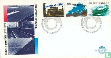 FDC E186 Verkeer en vervoer 1980 NL onbeschreven
 beschikbaar voor biedingen