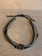 A Beautiful Story black onyx armband, Ophalen of Verzenden, Zo goed als nieuw, Zwart