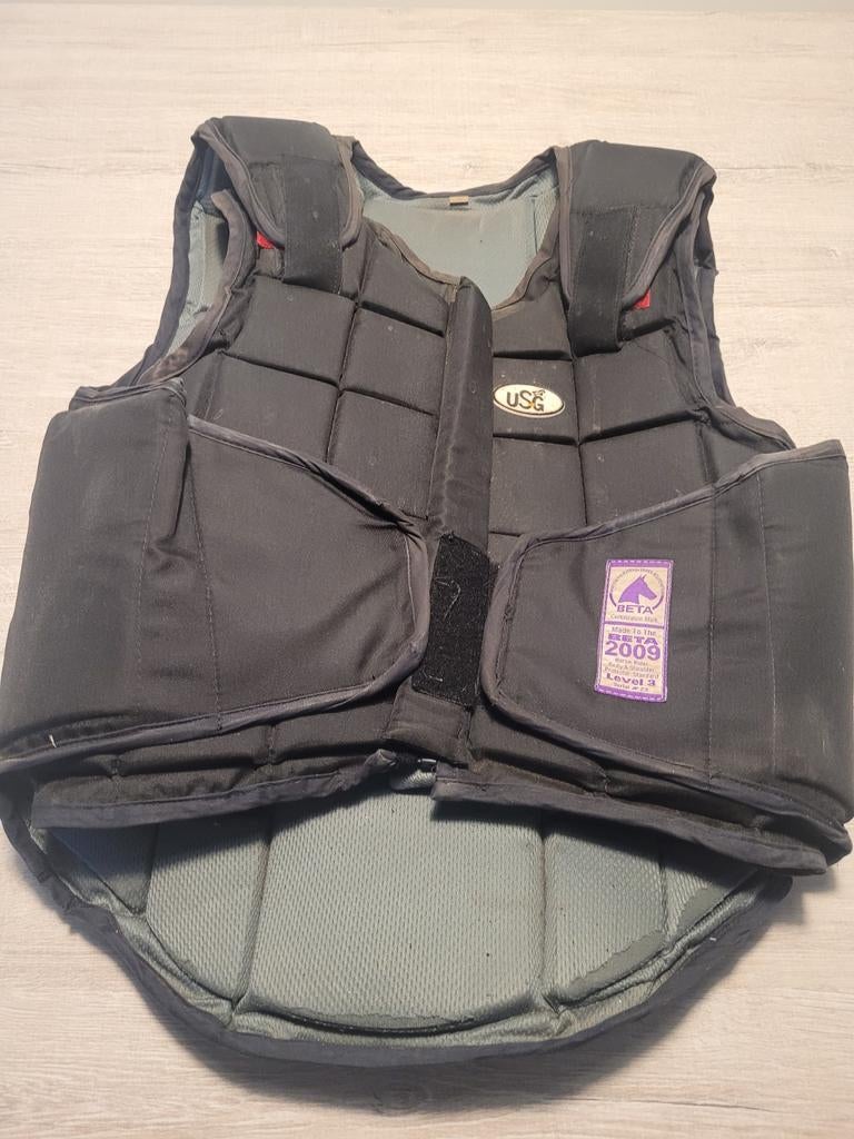 USG paardrij bodyprotector level 3 - maat Adult Small, Ophalen of Verzenden, Gebruikt, Bovenkleding