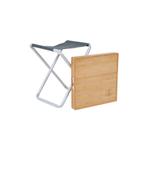 Wander Wonder Bamboe viskruk / bijzettafel, Ophalen, Zo goed als nieuw, Campingstoel