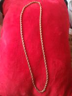 Monet ketting, Sieraden, Tassen en Uiterlijk, Kettingen, Ophalen of Verzenden, Goud, Overige materialen