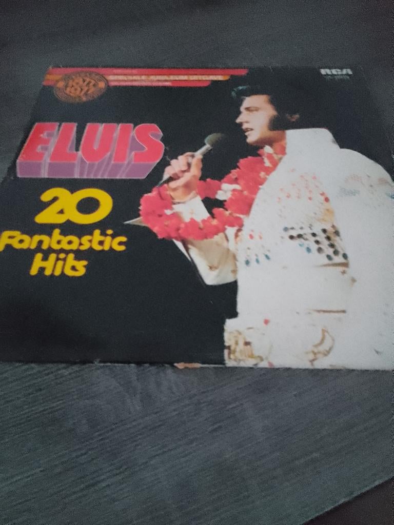 Elvis Presley - 20 Fantastic Hits LP, Ophalen, Gebruikt, 12 inch